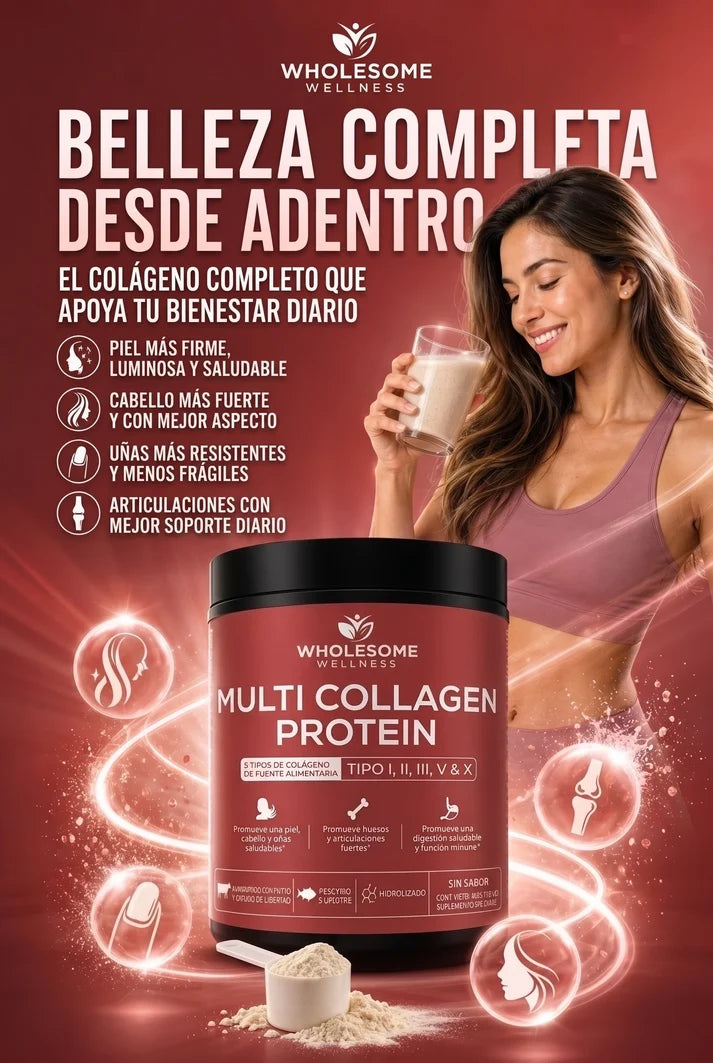 MULTICOLLAGEN PROTEIN IMPORTADO + OBSEQUIO 🎁