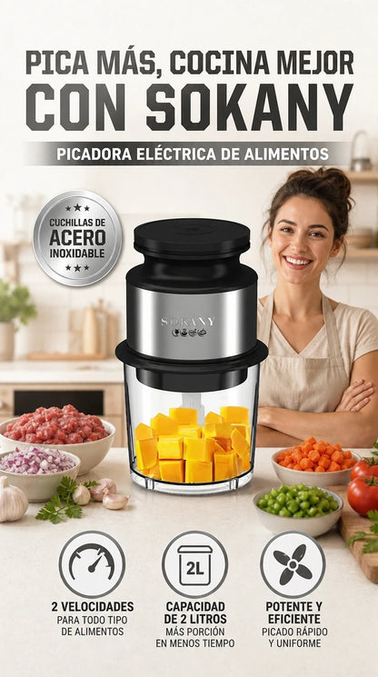 PICADOR DE ALIMENTOS SOKANY 06061