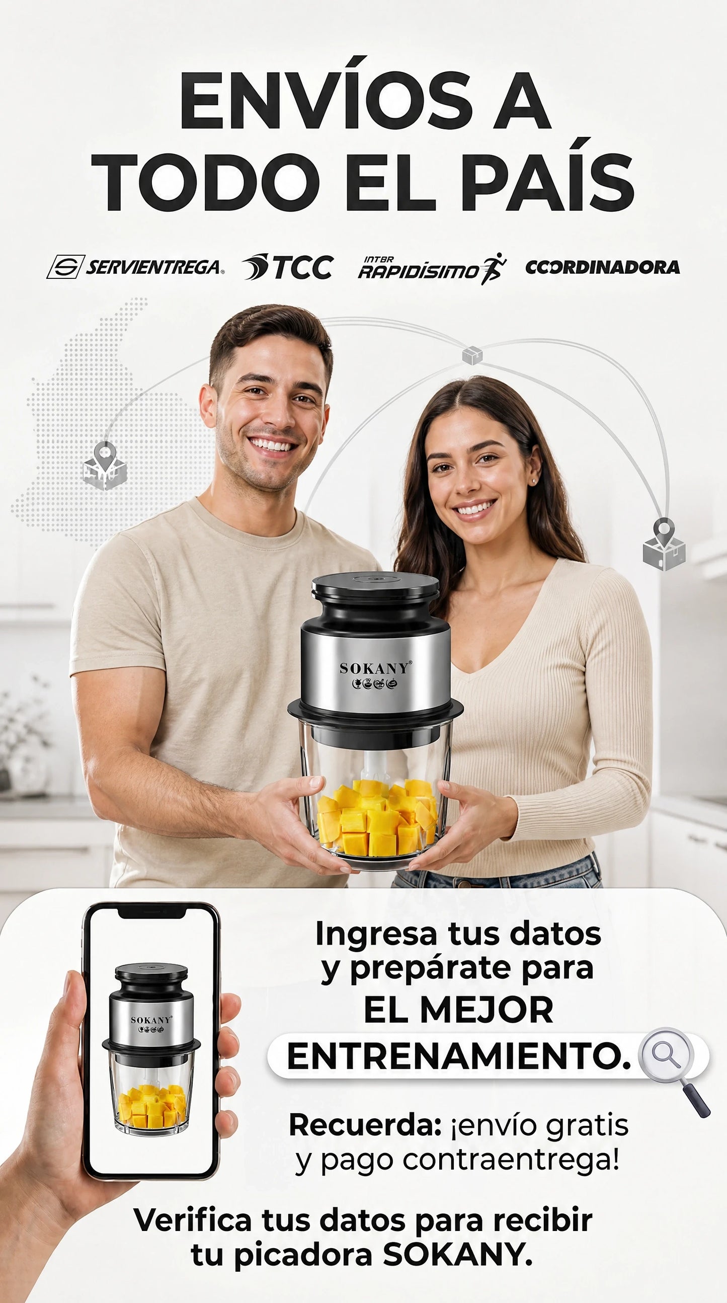 PICADOR DE ALIMENTOS SOKANY 06061