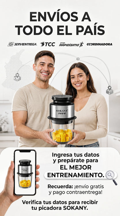 PICADOR DE ALIMENTOS SOKANY 06061
